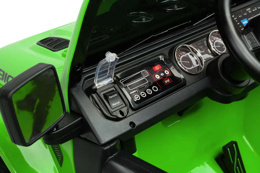 Електромобіль Caretero (Toyz) Jeep Rubicon Green